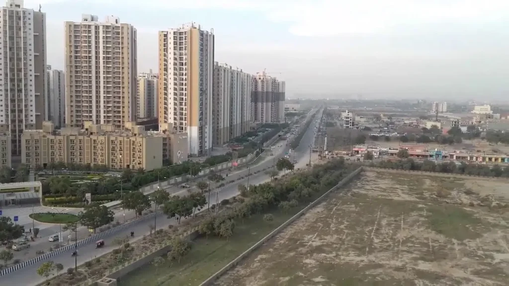Residential Areas in Noida Sector 142 Overall View