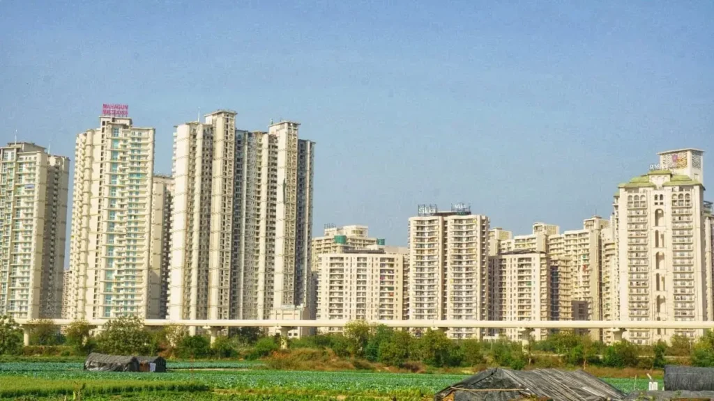 Apartments View of Residential Areas in Noida Sector 78